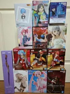 最新プライズフィギュア入り　まとめ売り　13体