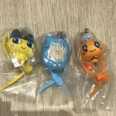 たまごっち　ガチャガチャ　カラフルマルチチャーム　3点セット　めめっち　まめっち
