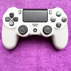 PS4 コントローラー 純正 グレイシャーホワイト d80-W 【超美品】
