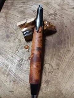 特上杢 アフリカローズウッド瘤 工房楔監修 加藤金属シャーペン0.5mm 特上杢 アフリカローズウッド瘤 工房楔監修 加藤金属シャーペン0.5mm