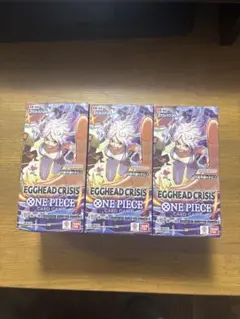 【未開封BOX（シュリンクなし・テープあり）】エッグヘッドクライシス 3box