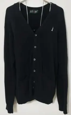 コットン100% イーストボーイEAST BOY メンズカーディガン　紺　11号