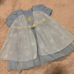 アナ雪　cottoli エルサ　バースデイ　90 ワンピース