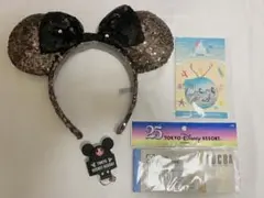 ディズニー カチューシャ 25周年ビッグ10メモ アンバサダーホテルキーホルダーのサムネイル
