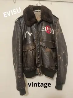 2025年最新】EVISU メンズ レザージャケット・ライダースの人気