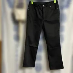 ブラックストレートパンツ サイズ67