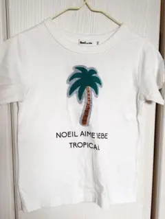 Noeil aime BeBe ヤシの木刺繍 Tシャツ 110cmのサムネイル