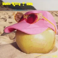 【海外限定非売品】tbh✖️Sanrio日焼けキティ夏日冒険島イエローサングラスのサムネイル