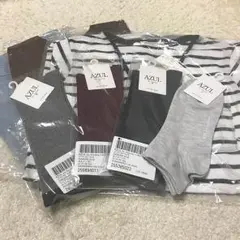 新品 未使用 ● AZUL by moussy ● 7点 セット Tシャツ 靴下