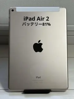 Apple iPad Air 2 ゴールド 16GB セルラーモデル 美品