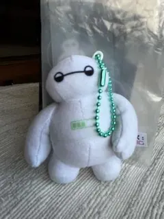 ディズニーベイマックス　ぬいぐるみチャーム緑　新品未使用品