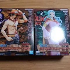 新品未開封ワンピースフィギュアセット　エース&ビビ