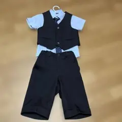 フォーマル服 ベスト・シャツ・パンツセット 100cm