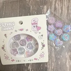 エスターバニー おはじき風シール おすそわけ