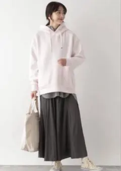 GLOBAL WORK サラサラサテンフレア　ワイドパンツ　グローバルワーク