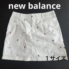 New Balance Golf ホワイト ミニスカート レディースゴルフ
