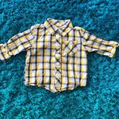 チェックシャツ