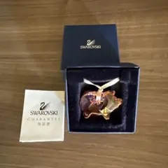 Swarovski ピンククリスタル 豚チャームのサムネイル