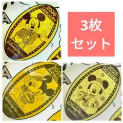 ディズニー　スーベニアメダル マンスリー 　4月 12月 1月 ミッキー