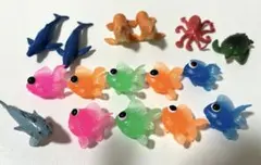 海の生き物　フィギュア　セット