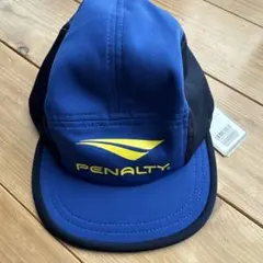 ペナルティ サッカー フットサル キャップ 帽子 キッズ ジュニア 青のサムネイル