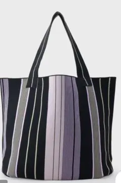 INDIVI ビッグニットバッグ　トートバッグのサムネイル