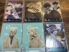 名探偵コナン クリアファイルセット 6セット