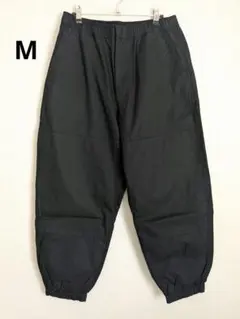 UNIQLO U ワイドフィットジョガーパンツ M ブラック