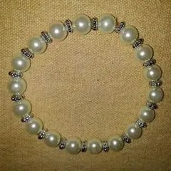 パールホワイト ブレスレット