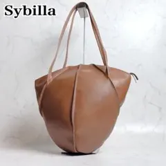希少✨Sybilla トートバッグ ボール型 ロングハンドル 肩掛け ブラウンのサムネイル
