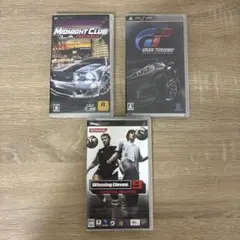 PSPソフト 3本セット グランツーリスモ他 動作確認済のサムネイル