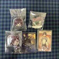 進撃の巨人　サシャ　キーホルダー　クリップ