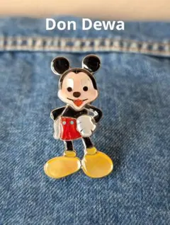 【新品】zuniドンデワ作ミッキーフェイスリング★本人より買付★ディズニー ズニ族【Don Dewa】キャラクターインレイのミッキー＆ミニーマウス