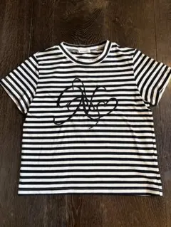 one after another NICE CLAUP ボーダーTシャツのサムネイル
