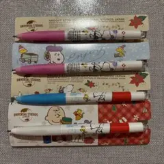 snoopy スヌーピー ボールペン 4本