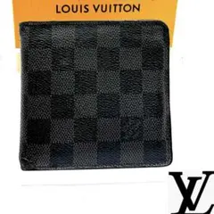 ルイヴィトン ダミエポルト ビエ カルト クレディモネ 二つ折り財布