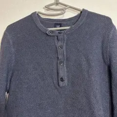 古着　90s old GAP オールドギャップ　ネイビー　ニット