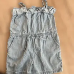 GAP デニムショートオール 4歳用