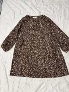 BEAMS mini 花柄ワンピース 120サイズ