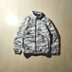 【希少レア】00s 迷彩 カモフラ パデッドジャケット 中綿 キルティング
