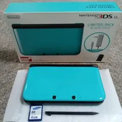 ☆箱説完品☆ 3DSLL LIMITED PACK ターコイズ×ブラック