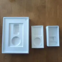 iPadAir、iPhone13、iPhone5sの空箱３個