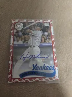 Topps 松井秀喜 直筆サインカード Auto/ 10ヤンキース - メルカリ