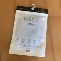 AIRism マスク Lサイズ 3枚入り新品未開封