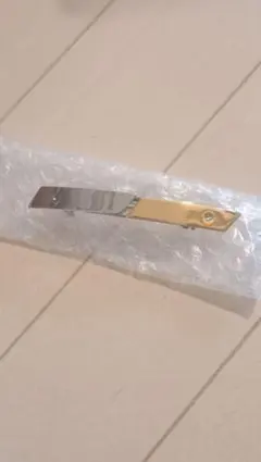 コンプレックスビズ　HDA バレッタ　ゴールド　シルバー　バイカラーのサムネイル
