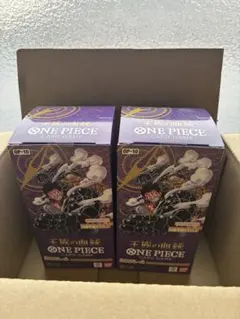 テープ付き ワンピースカードゲーム 王族の血統 2BOX - メルカリ