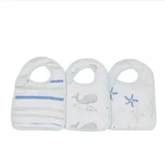 NEWCASTLE CLASSICS　スナップビブ　Ocean　3枚セット