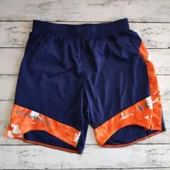 Under Armour ハーフパンツ ネイビー オレンジのサムネイル