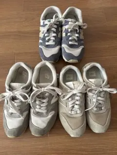 お得★ニューバランス スニーカー 996二足と373 ベージュ・グレー・ネイビー