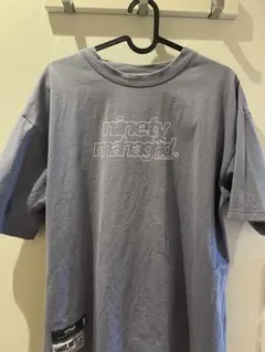 mahagrid Tシャツ ブルーロゴプリントのサムネイル